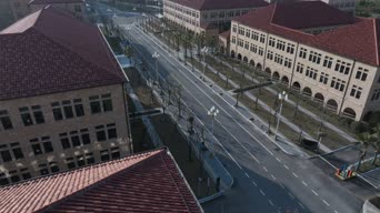 旅拍风景,旅拍,城市,美景,高楼,树木,全景