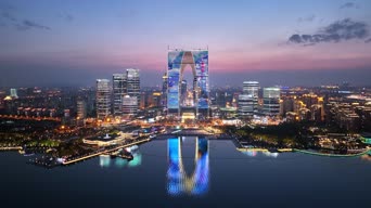 旅拍风景,城市,美景,神曲,高楼,高楼大厦,全景
