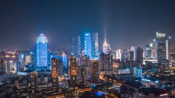 旅拍风景,配音,高楼,全景