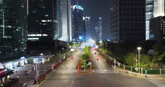 旅拍风景,配音,高楼,城市,全景,中环,莫斯科国际商务中心