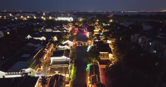 旅拍风景,配音,知识,高楼,树木,城市,全景