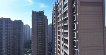 旅拍风景,配音,知识,高楼,公寓,高楼大厦,全景