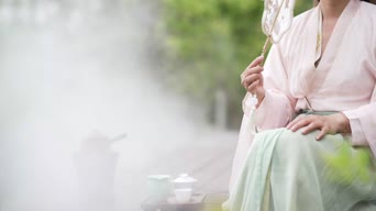 汉服,古风,拍照,服装服饰,衣服,全景