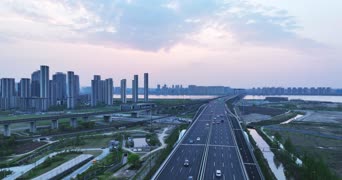 旅拍风景,美景,配音,城市,高楼,全景