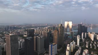 旅拍风景,vlog,城市,美景,高楼,全景,纽约新世贸大厦
