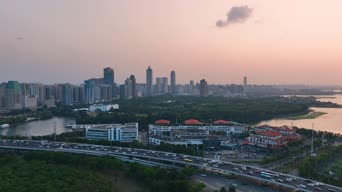 旅拍风景,配音,知识,高楼,全景