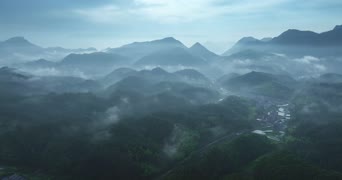 旅拍风景,配音,山峰,全景,桂林尧山景区