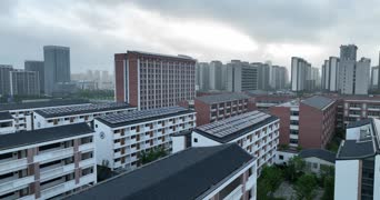 旅拍风景,配音,知识,高楼,城市,全景