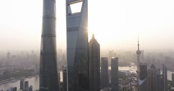 旅拍风景,美景,城市,高楼,高楼大厦,全景,广州国际金融中心