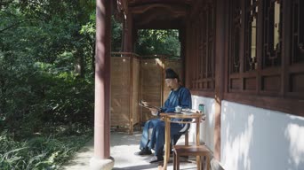 经典语录,衣服,树木,植物,桌子,住宅,全景