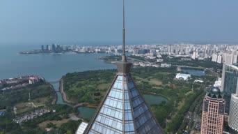 旅拍风景,交通,美景,歌曲演唱,城市,高楼,高楼大厦,全景