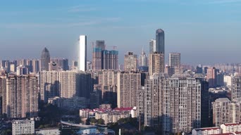 旅拍风景,配音,知识,高楼,全景,九龙公园