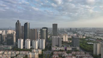 旅拍风景,美景,城市,高楼,高楼大厦,全景