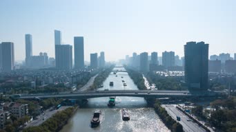 旅拍风景,配音,知识,高楼,城市,全景