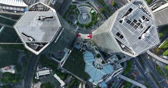 旅拍风景,美景,城市,旅拍,高楼,全景