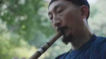 乐器演奏,美景,大自然,吸烟,全景