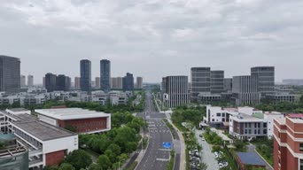 旅拍风景,城市,美景,高楼,城市,全景