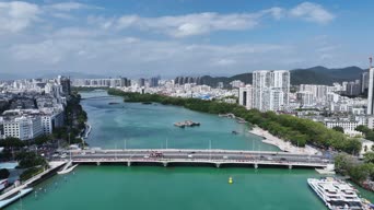 旅拍风景,美景,河流,全景