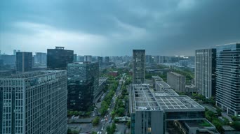 旅拍风景,配音,知识,高楼,城市,全景