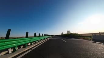 配音,树木,高速公路,全景
