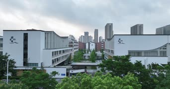 生活日常,城市,美景,别墅,高楼,公寓,树木,全景