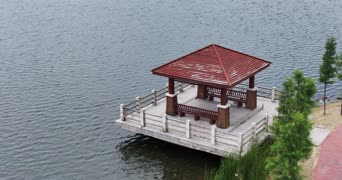 旅拍风景,配音,树木,全景