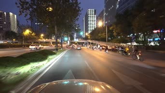 日常生活,配音,车讯,城市,全景