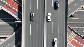 旅拍风景,交通,城市,汽车周边,公共汽车,全景