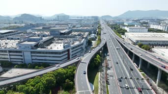 旅拍风景,美景,城市,公共汽车,全景