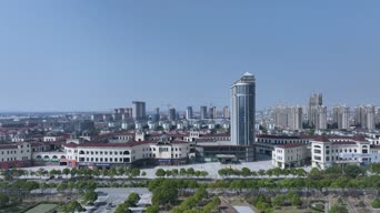 旅拍风景,城市,美景,高楼,城市,全景