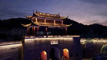 旅拍风景,夜景,美景,全景,甲秀楼
