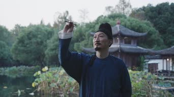 女神,美景,树木,衣服,植物,全景
