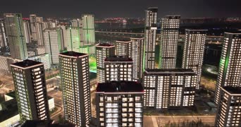 旅拍风景,配音,高楼,高楼大厦,城市,康团,国利,儿童,全景
