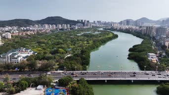 旅拍风景,配音,知识,树木,河流,全景,沙燕桥