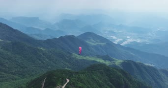 旅拍风景,配音,知识,树木,植物,山峰,全景