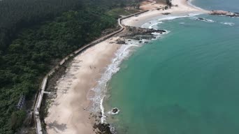 旅拍风景,大海,全景