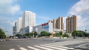 旅拍风景,美景,城市,高楼,公寓,全景