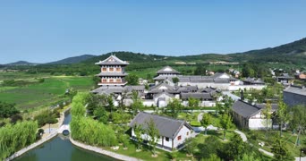 旅拍风景,大自然,美景,旅拍,记录,树木,植物,村落,全景