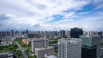 旅拍风景,美景,城市,旅拍,高楼,全景