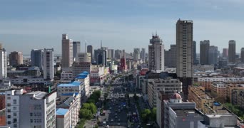 旅拍风景,配音,知识,高楼,城市,全景