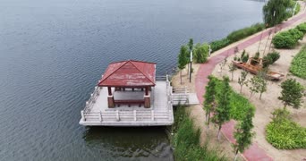 旅拍风景,配音,树木,全景