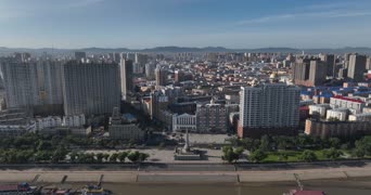 旅拍风景,配音,知识,高楼,城市,高楼大厦,全景