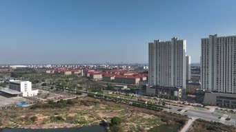 旅拍风景,城市,美景,歌曲演唱,高楼,城市,全景