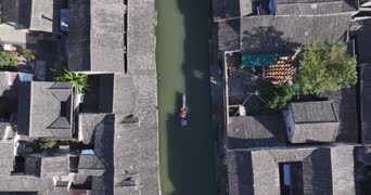 旅拍风景,交通,四合院,城市,美景,植物,树木,高楼,胡同,全景
