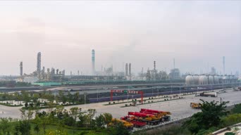 旅拍风景,城市,美景,高楼,树木,全景