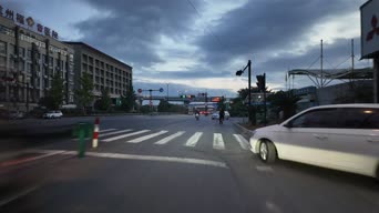 日常生活,美景,车,公共汽车,树木,高速公路,全景