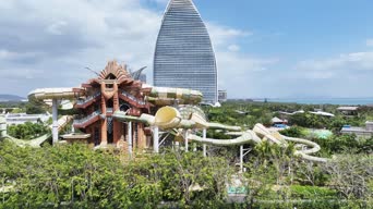 旅拍风景,美景,大自然,旅拍,城市,树木,植物,高楼,全景
