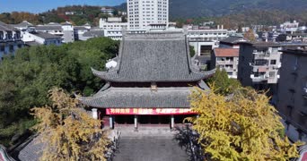旅拍风景,树木,植物,全景,礼拜